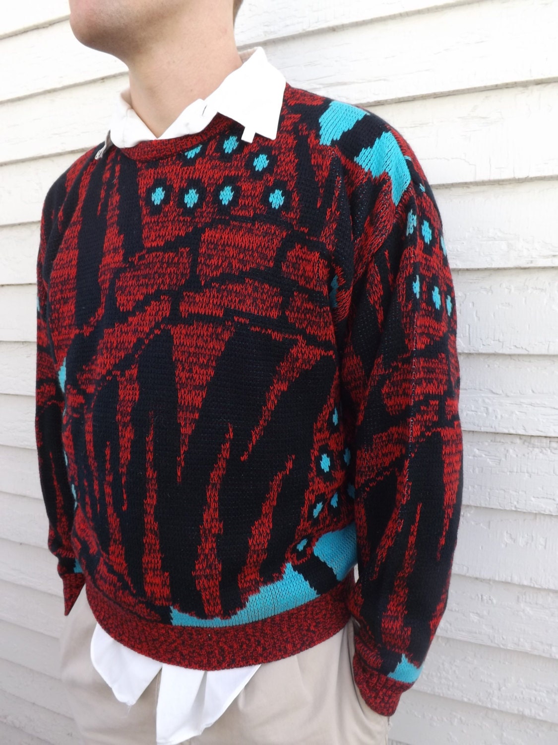 graphic sweaters vintage