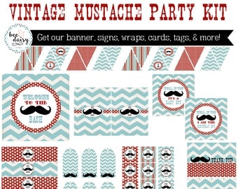 Mustache Birthday, Mustache Baby Shower, Mustache Baby Shower Decorations, Mustache Birthday Decorations, Mustache Party Decorations