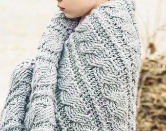 Crochet Afghan Pattern, The Gray Skies Afghan, Crochet Blanket Pattern, Crochet Pattern, Afghan Pattern, Blanket Pattern, Crochet