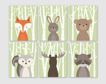 woodland nursery art woodland nursery decor forest animal prints woodland baby shower baby - Woodland Nursery Decor woodland nursery art woodland nursery decor forest animal prints woodland baby shower baby - Woodland Nursery Decor