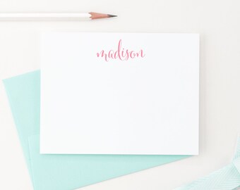 Personalized stationery // Personalized Thank you cards // monogram stationery // Personalized stationary // Calligraphy stationery, PS002