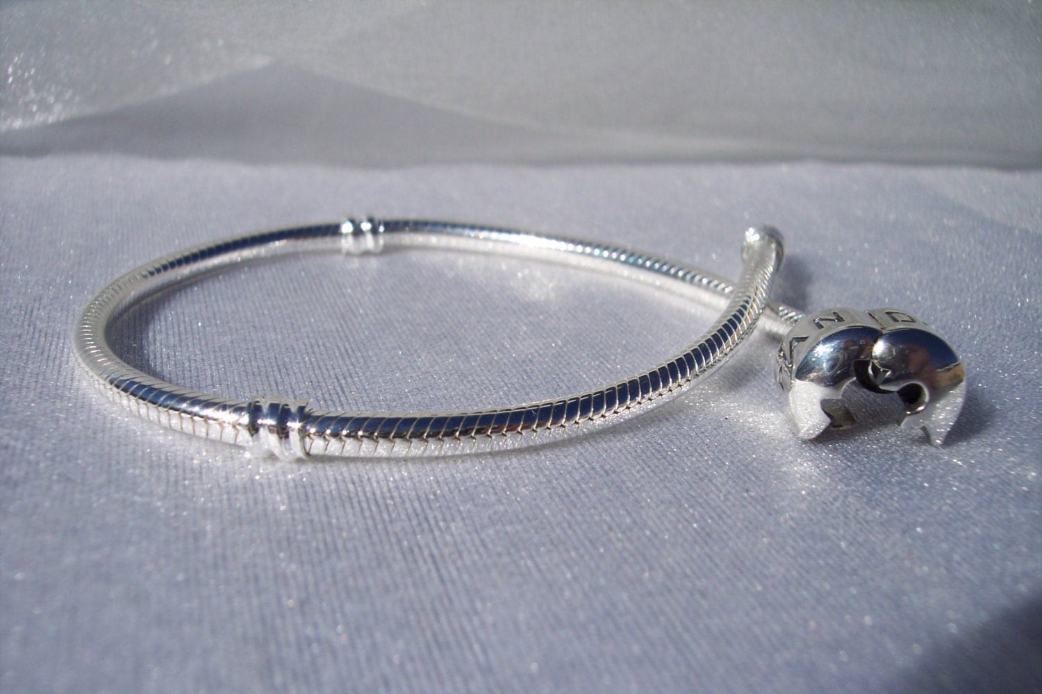 Pandora Barrel Clasp Bracelet Sterling Silver