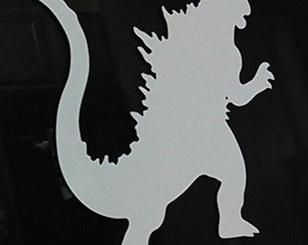 Godzilla sticker | Etsy