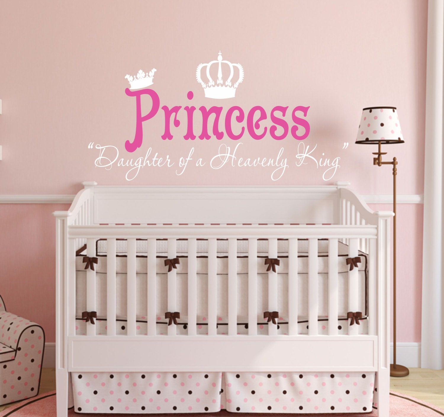 Princess Wall Decal Princess Wall Art Princess Wall Decor