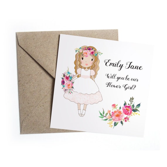 Fresh 66 Flower Girl Card