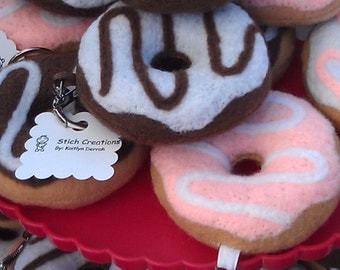 Doughnut Keychain