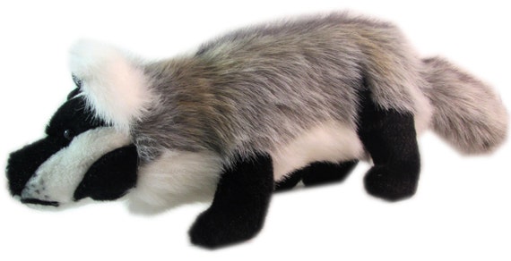 plush badger toy