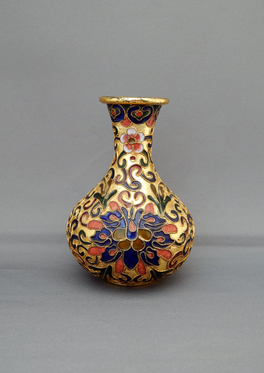 cloisonne mini vase