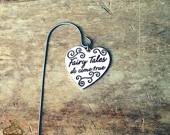 Fairy Tales Do Come True Miniature Fairy Garden Sign - Fairy Sign, Miniature Garden Sign, Floral Supply, Terrarium Accessories