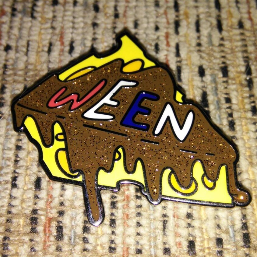 Ween Chocolate & Cheese Pin