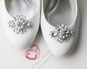2pcs Crystal Rhinestone Shoe Clips,Wedding Shoe Clips, Bridal Shoe Clips, Rhinestone Shoe Clips, Clips for Wedding Shoes, Bridal Shoes