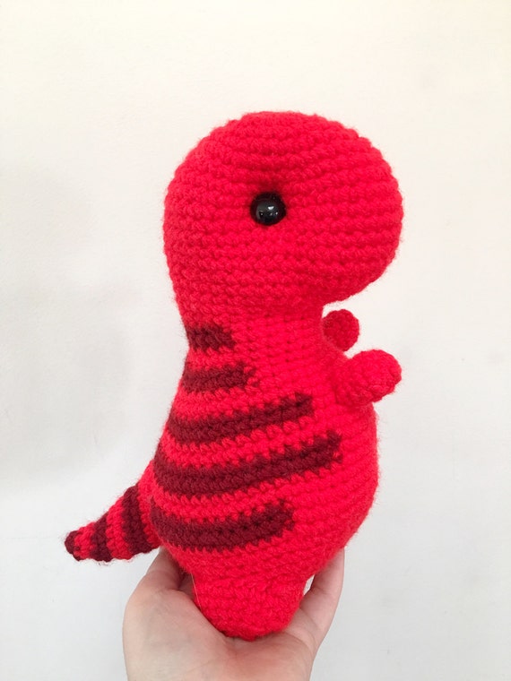 red t rex stuffed animal