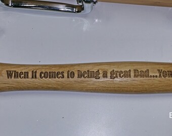 Personalized gift, Gift for Dad, Father of the Bride, Personalized Hammer, Engraved Hammer, Christmas gift for Dad, Custom Hammer