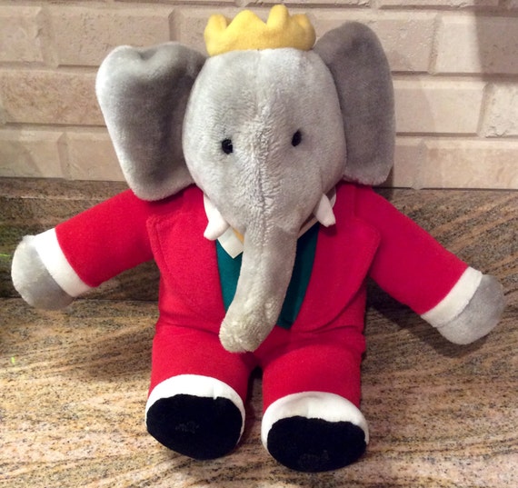 babar the elephant plush