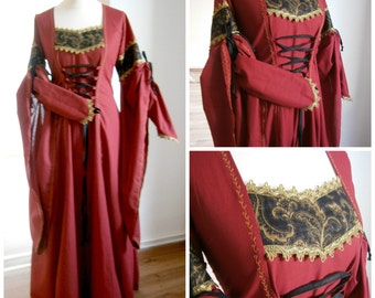Custom Made Medieval Dress Renaissance Gown by CadwaladrCostumes