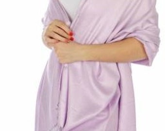 Lavender pashmina scarves - light purple wedding scarves - lavender bridesmaid gift - lavender bridal shower favors - lavender wedding