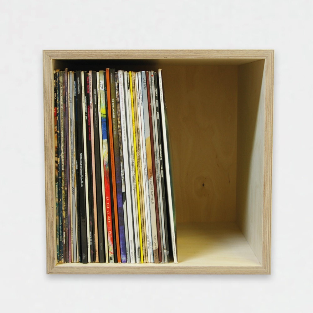 Record Storage Cube Vinyl Record Storage