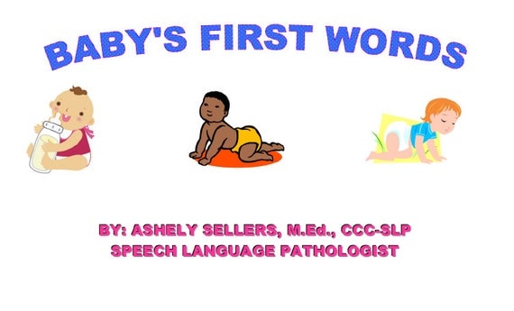 speech words baby