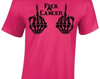 FU cancer t-shirt breast cancer awareness ribbon, unisex adult shirts, women ladies tops, mens t-shirt,sweatshirt, plus size 5x t-shirts