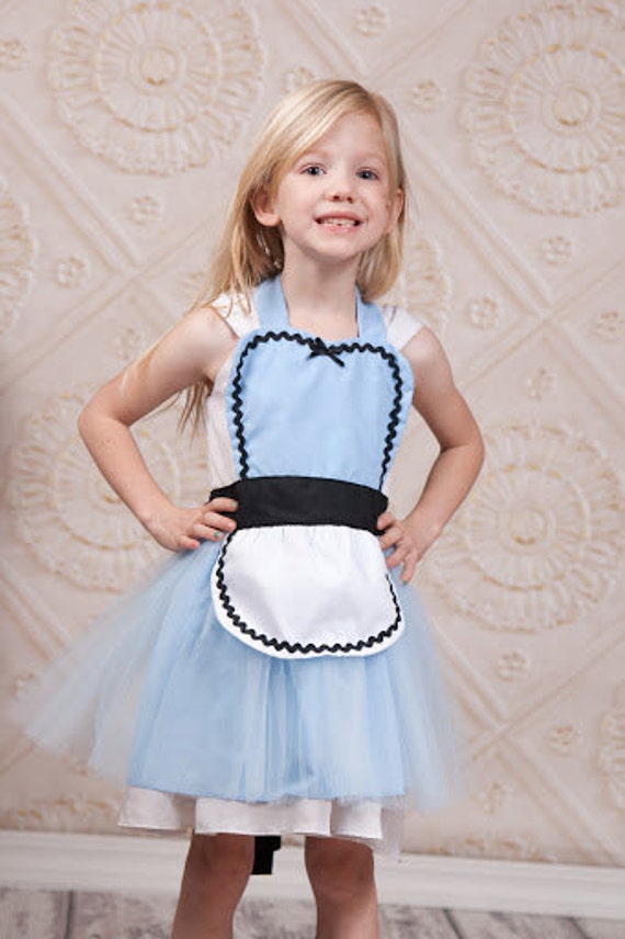 ALICE in Wonderland dress up apron Alice apron Alice costume
