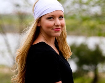 Workout Headband Yoga Headband Black Womens Headband Stretchy