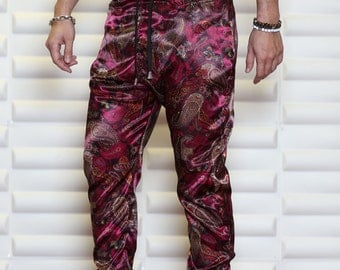 mens fabric pants
