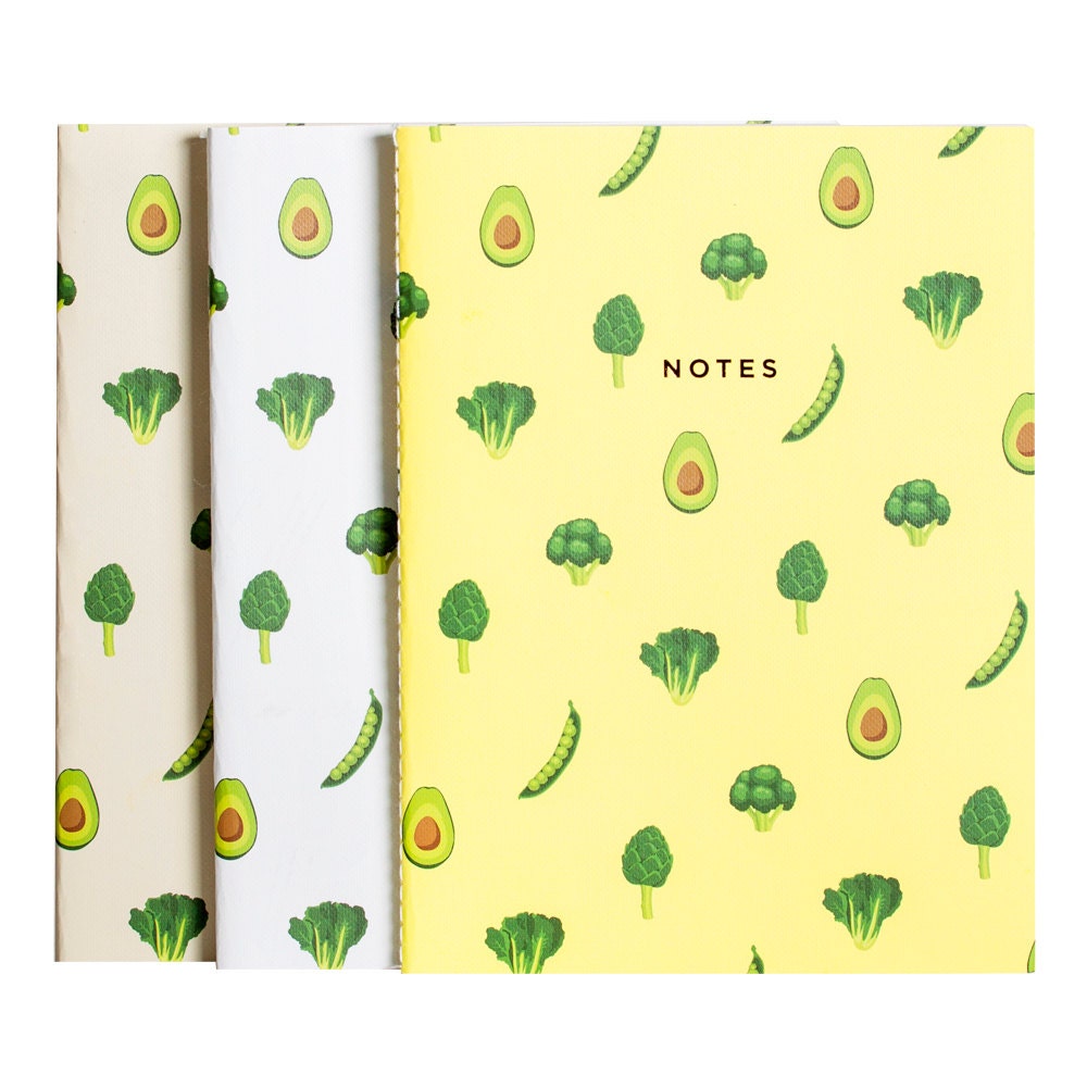 Vegetable Notebook Journal Diary Set