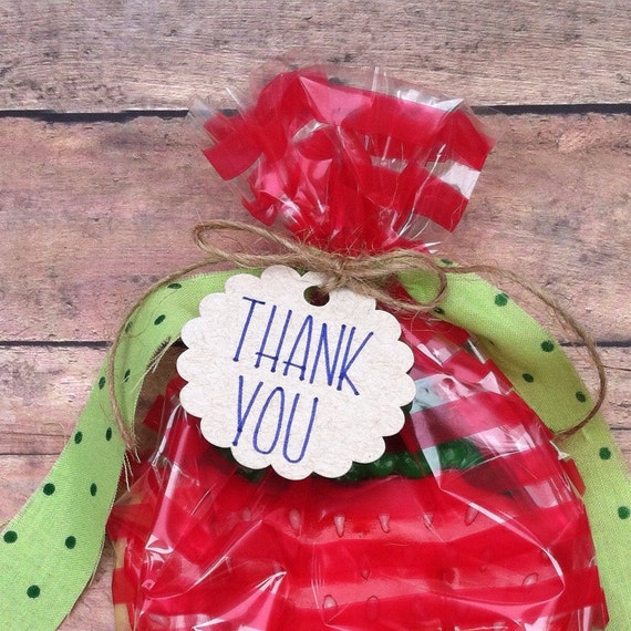 Items similar to Strawberry Party Favor Kit, set of 6 • Red & White