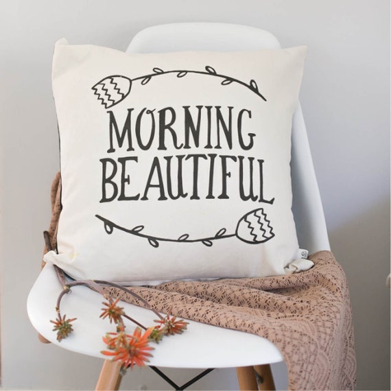 Items similar to Scatter Cushion Cover Morning Beautiful on Etsy