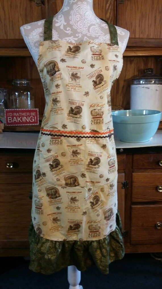 Autumn Bakery Apron
