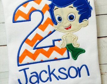 Bubble Guppies Birthday Shirt