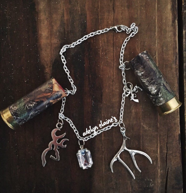 Redneck Camouflage Rear View Mirror Hanger Camouflage 12 GA