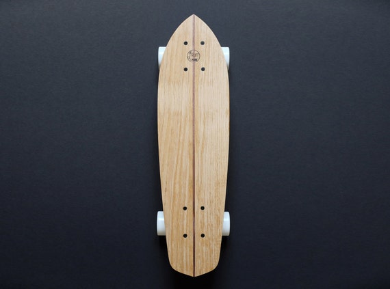 Items similar to Plain oak skateboard - cruiser - skate - surf ...