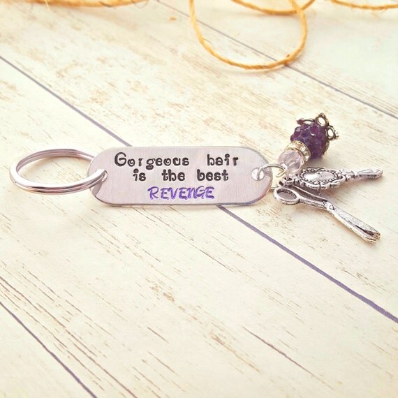 Hair Dresser Gift Hairstylist Gift Funny by RiverbendBraceletCo