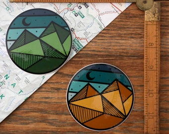 Vinyl Sticker - Geo-Circle