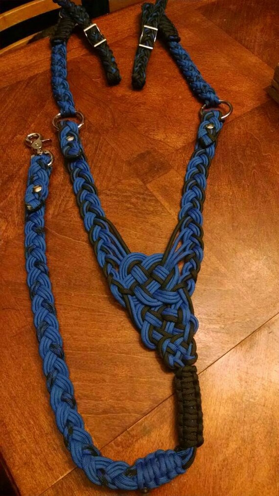 Horse TackCob Size Paracord Breast Collar Standard horse 550