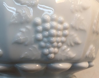 Milk Glass Vintage Bowl