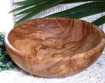 Salad bowl Ø 25 cm / 9.8 inches olive wood
