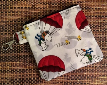 Clippyz/Change Purse Snoopy Print