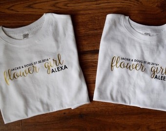 Flower Girl shirt