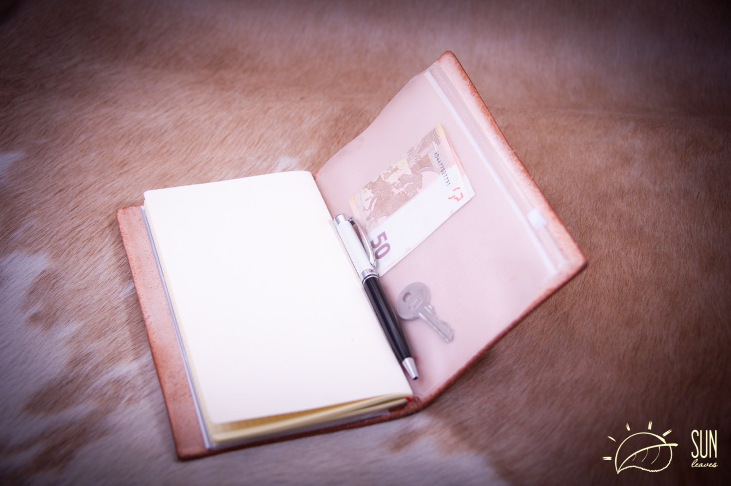 Plastic Zip folder Midori Traveler's Notebook Zipper