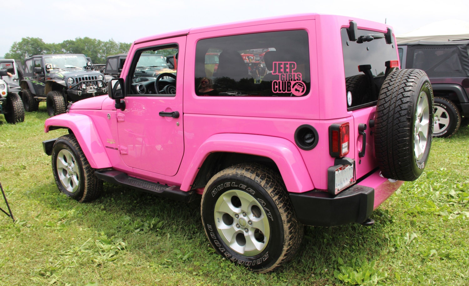 Jeep Girl Club Decal