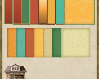15 Mexican Style Mats PNG *Instant Download*