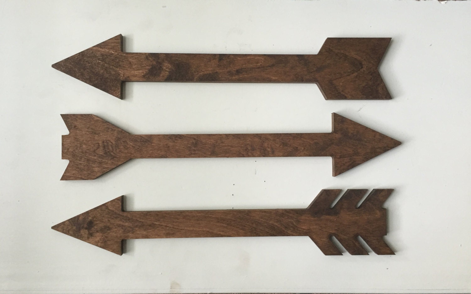 Rustic arrow set Set of rustic arrows rustic by WoodSignStudio