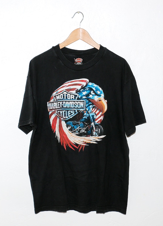 harley davidson shirt eagle