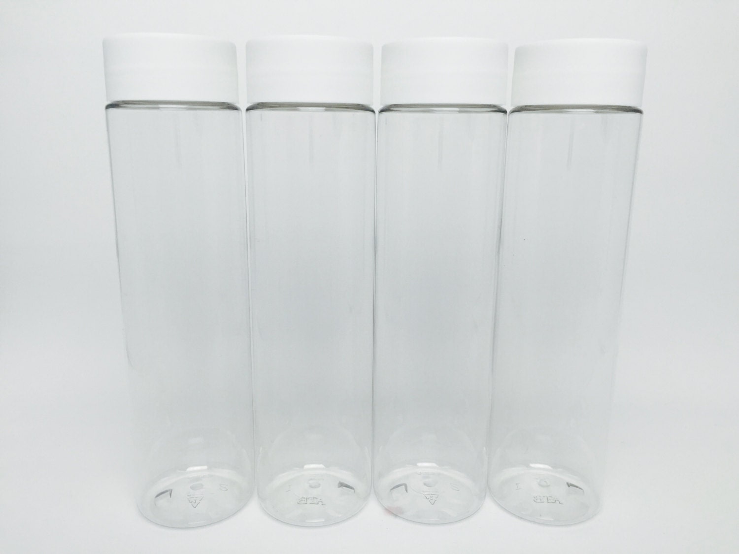 Empty Sensory Bottles 8 oz Set of 4 Bottles