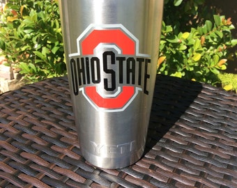 Ohio state yeti, Personalized Christmas gift ,RTIC tumbler, Office christmas gift, RTIC cup, personalized yeti, Custom Yeti, RTIC with decal
