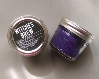 Witches Brew Candle, Fall Candle, Gift, Soy Candle, Purple Candle