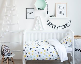 Stars Bedding - Baby Bedding Crib Bedding Set Nursery Bedding