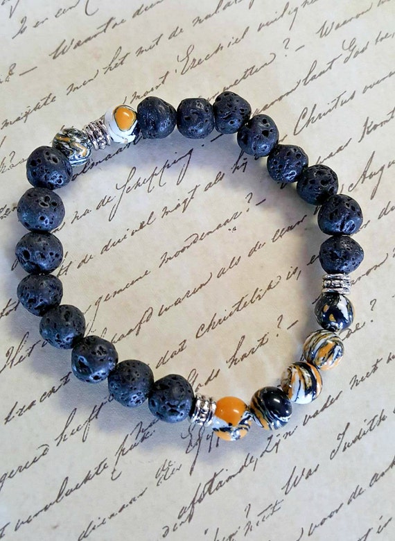 Essential Oils Bracelet for Men Diffuser by MissGawdysJewelry